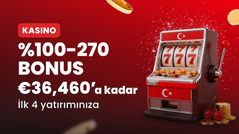 Casino Bonusu – %270’e Kadar