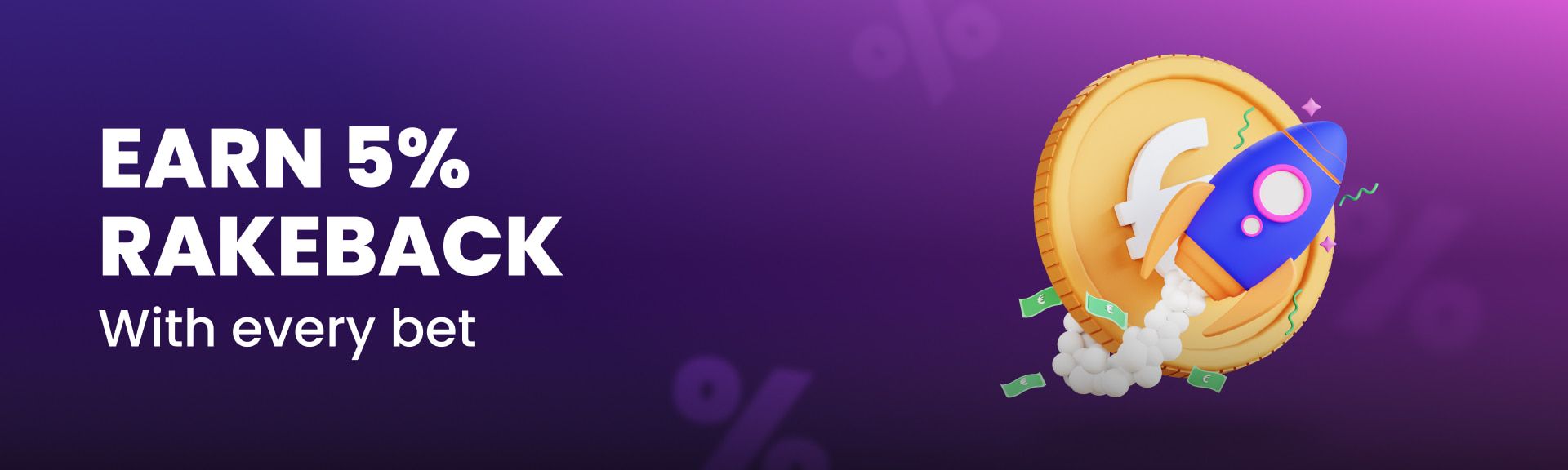 Rakeback – 5% Chaque Pari